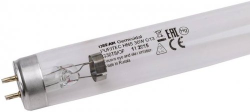 Лампа бактерицидная Osram HNS 30W G13 OFR спец. 895 мм картинка 